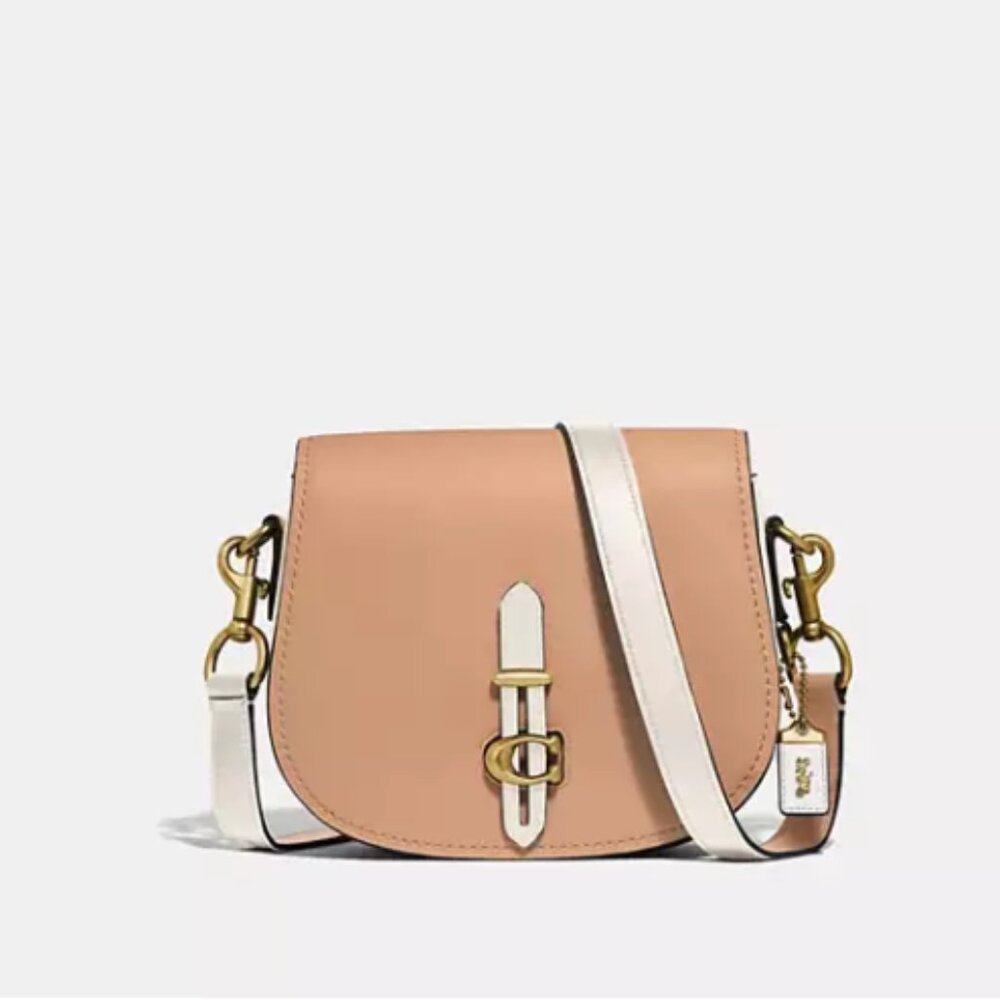 Coach Saddle Bag 23 Colorblock - Picture 14 of 16